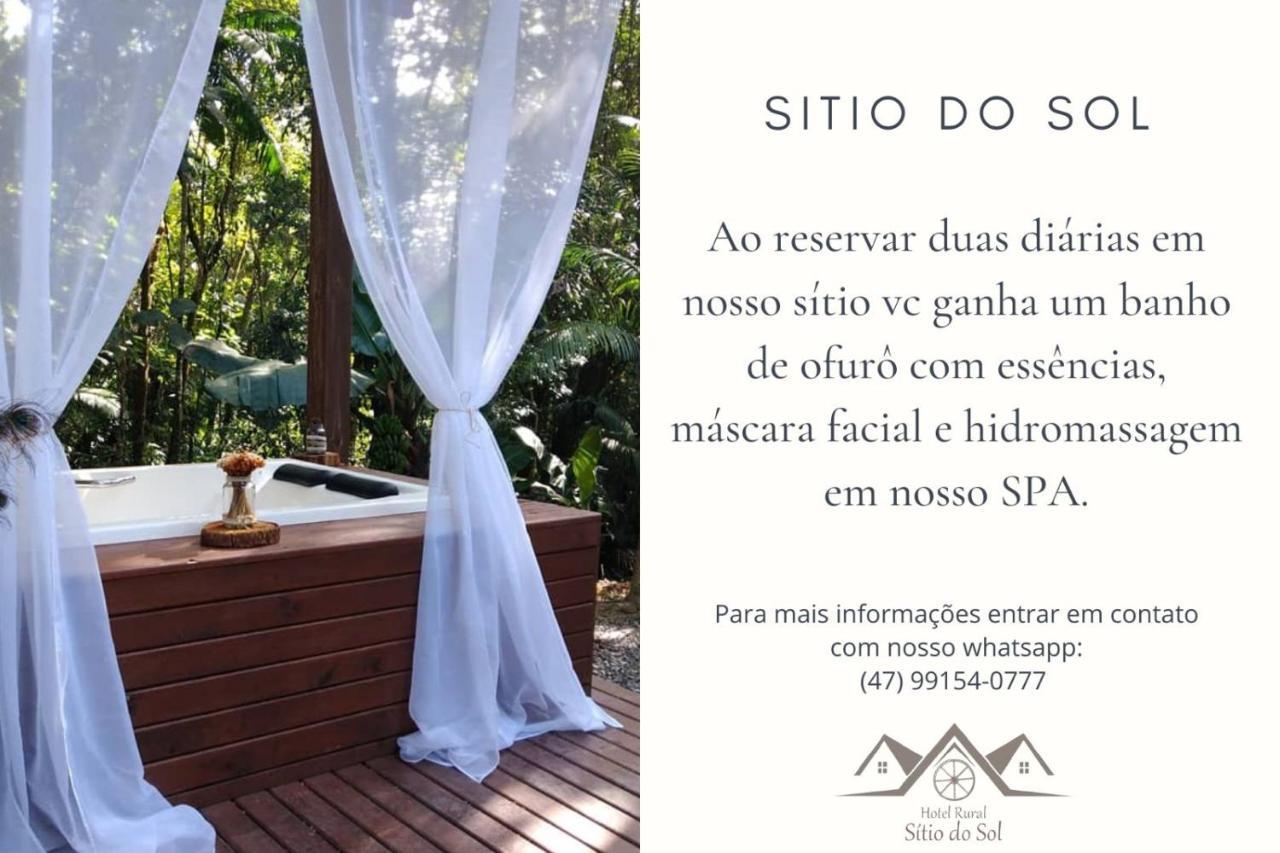 Hotel Rural Sitio Do Sol Guabiruba Екстериор снимка