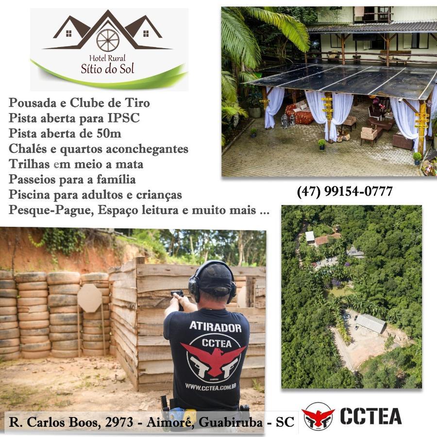 Hotel Rural Sitio Do Sol Guabiruba Екстериор снимка